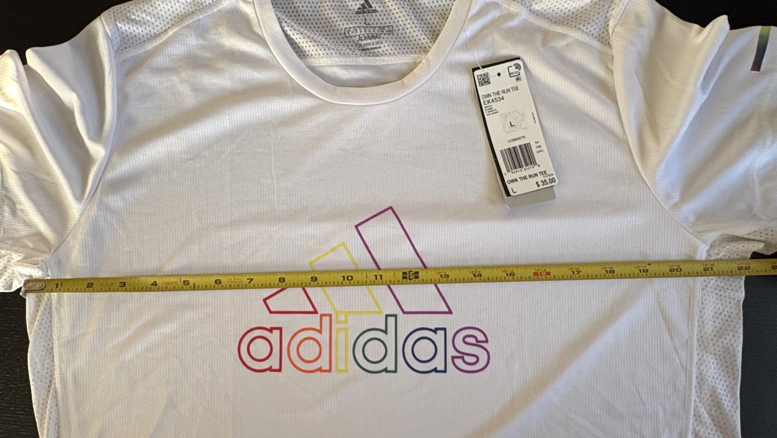 Adidas Climacool Pride Men’s Large T-Shirt – New w/Tags – Mint – Free Shipping