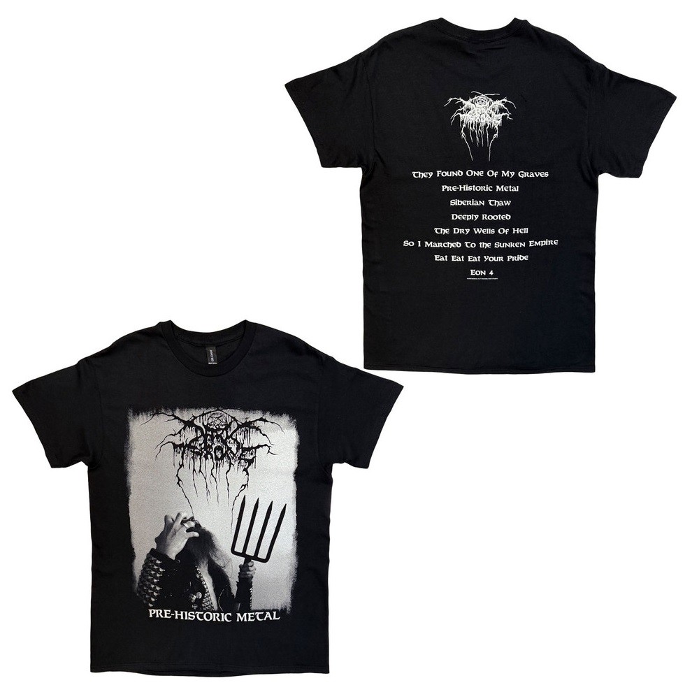 Authentic Darkthrone Men’s Pre-Historic Metal T-Shirt S-2XL NEW