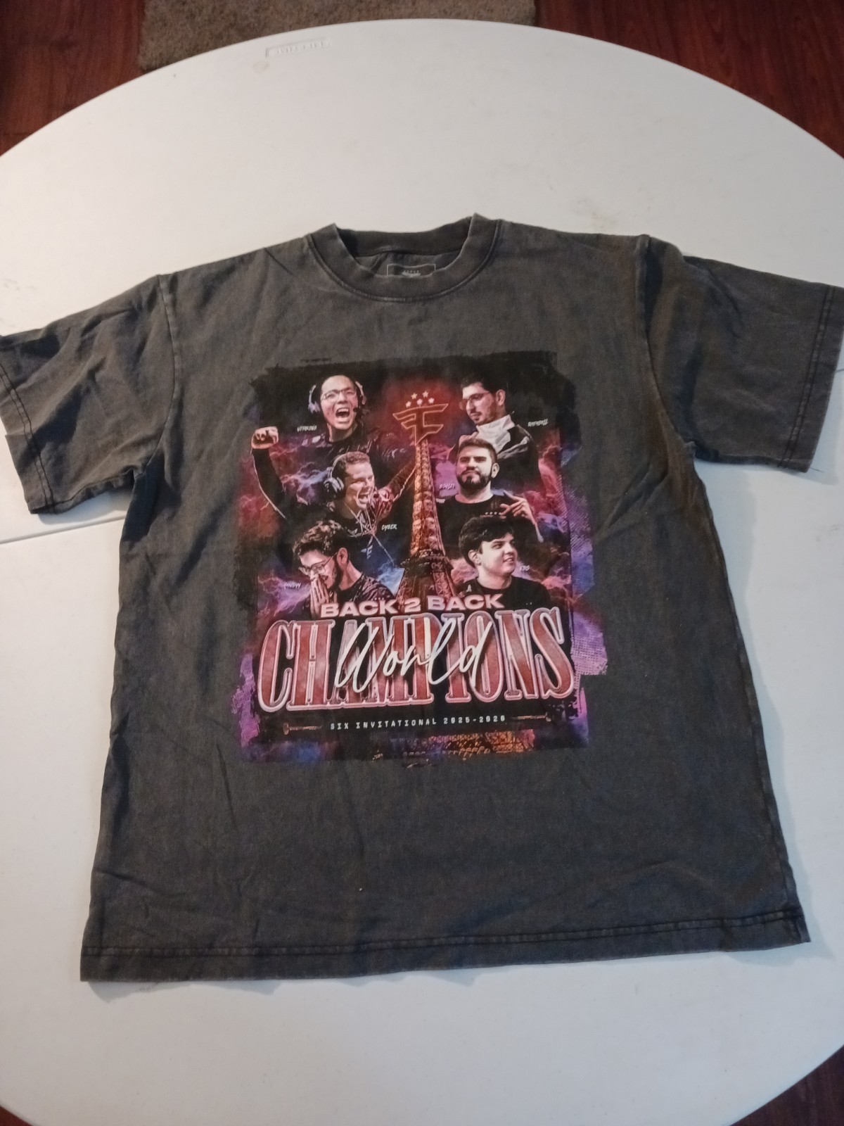 Esports Back to Back Champions Championship Tee T-Shirt Men’s Size Medium