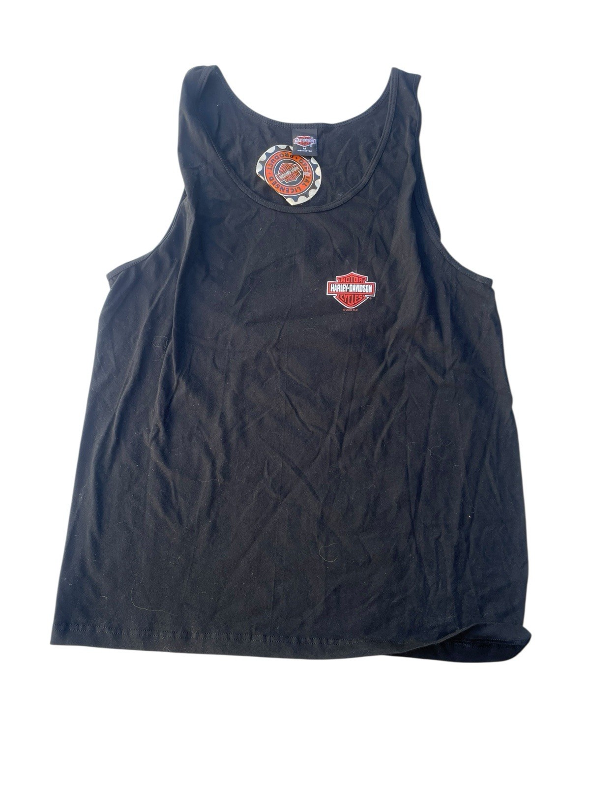 2000 Harley Davidson Tank Top Medium Super bikes N.V St. Maarten N.A. NWT
