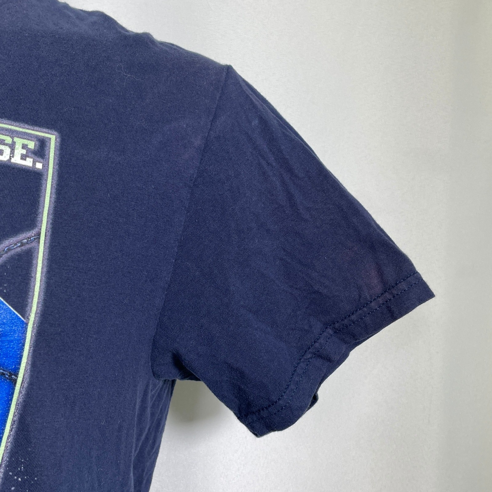Blue Lock Team in Chains Soccer Navy Blue Ripple Junction T-Shirt Men’s LARGE