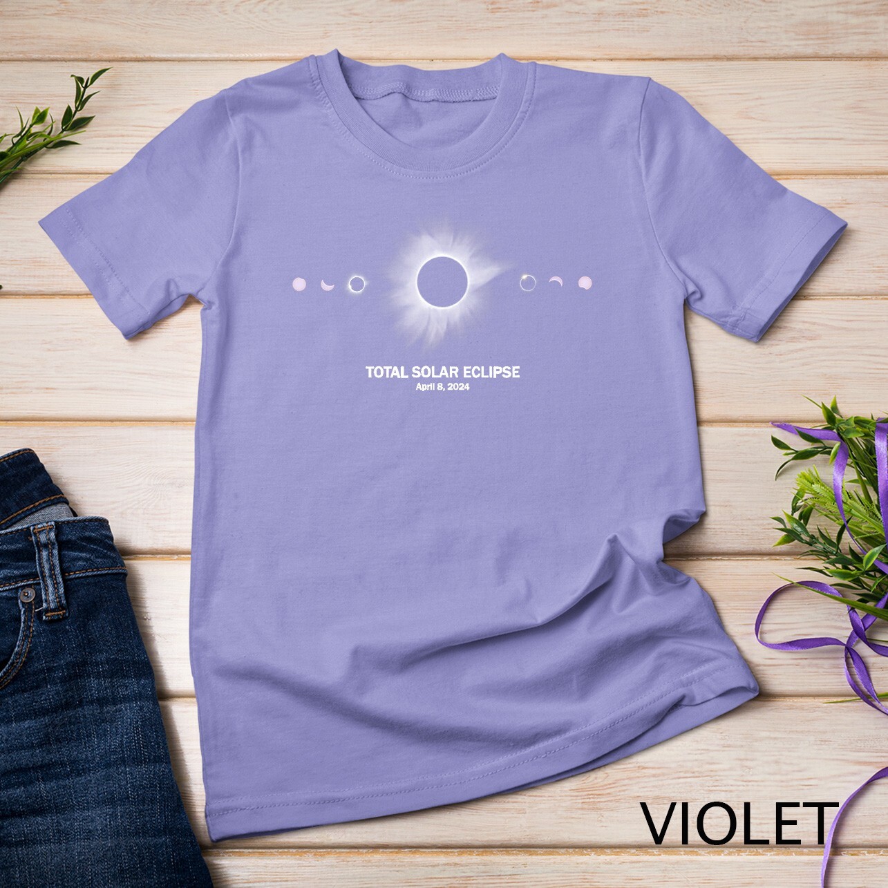 Solar Eclipse Shirt 2024 Total Eclipse T-Shirt Unisex T-shirt