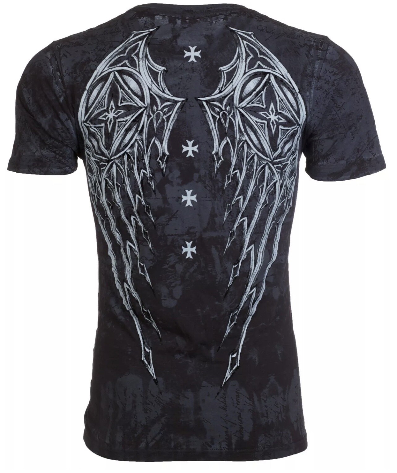 Xtreme Couture by Affliction Men’s T-Shirt Stone Ranger Biker Cross