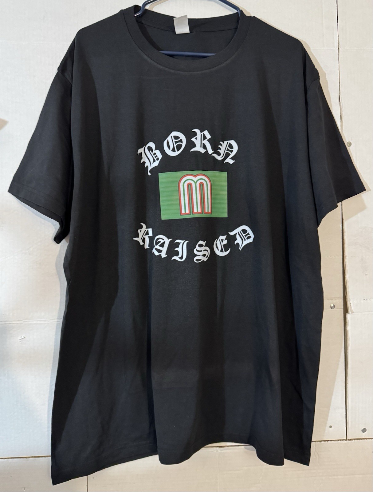 Team Mexico Born & Raised Graphic T-Shirt Men’s Size XL 25.5’-W X 30’-L NWOT