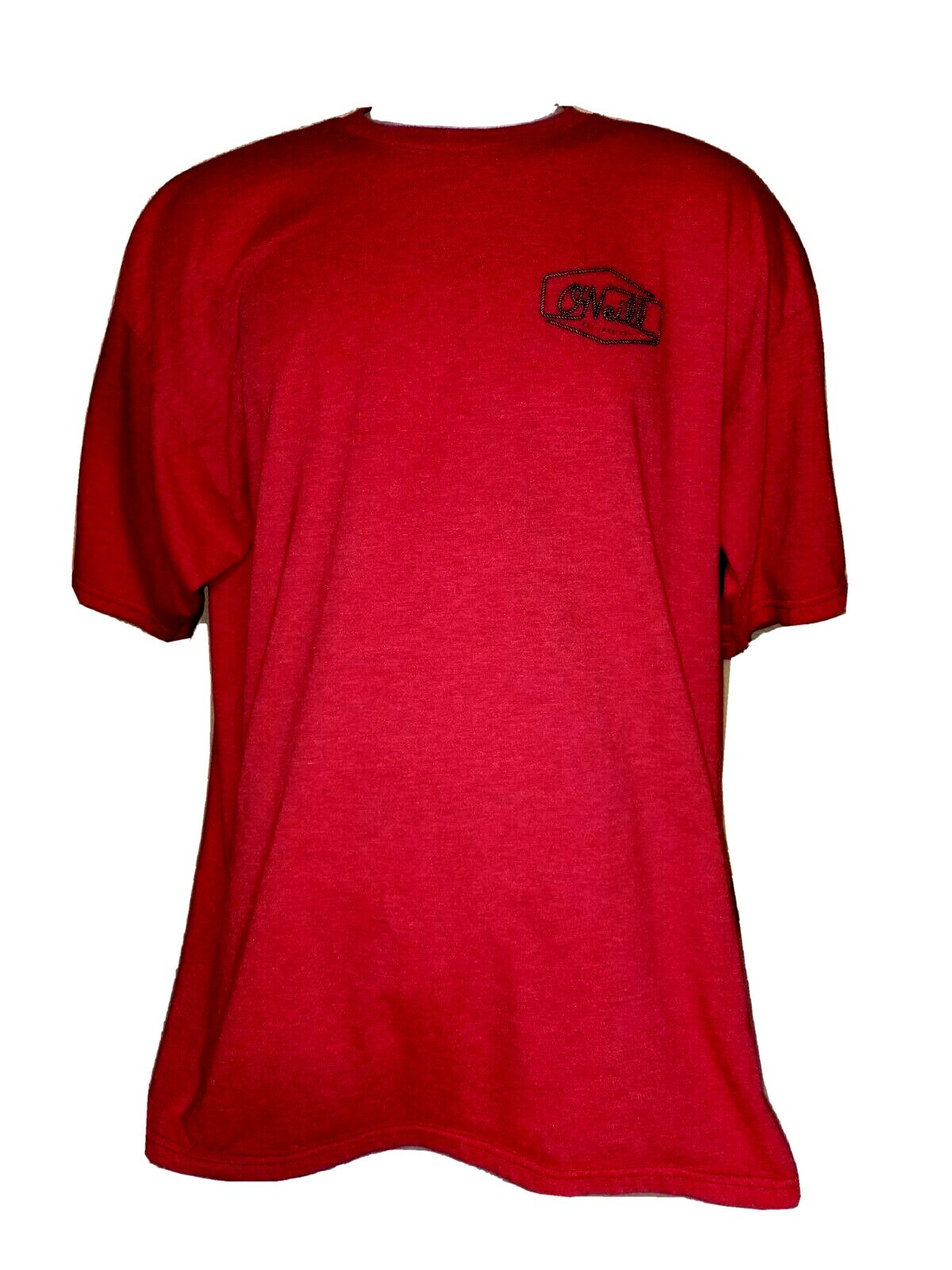Very Nice Modern Fit O’NEILL Size X-Large Tee Shirt Cotton Polyester Salmon Red