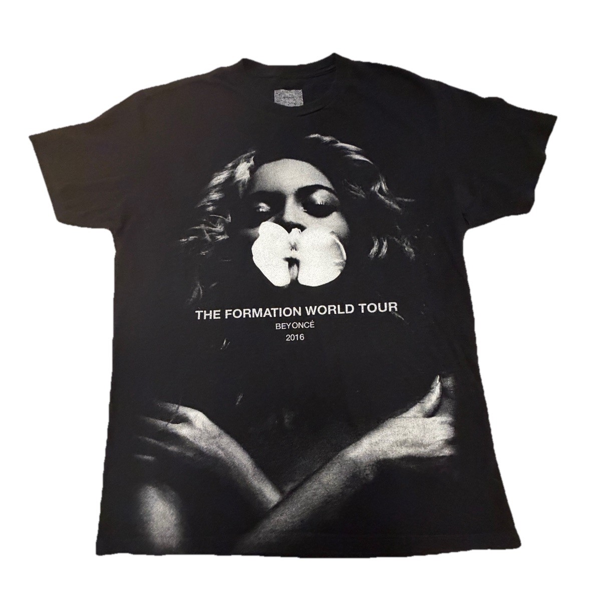Beyonce The Formation World Tour Merch 2016 T-Shirt Size Large Black