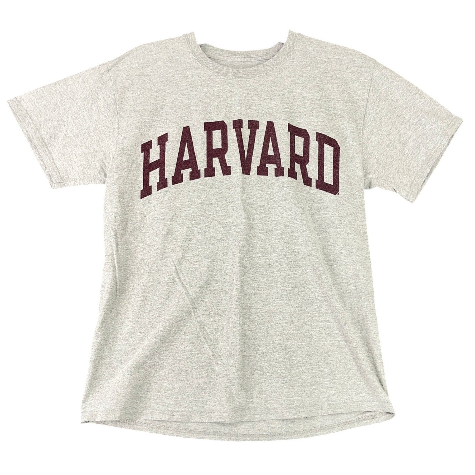 Harvard University T Shirt Mens Medium Gray Champion Short Sleeve Graphic Tee