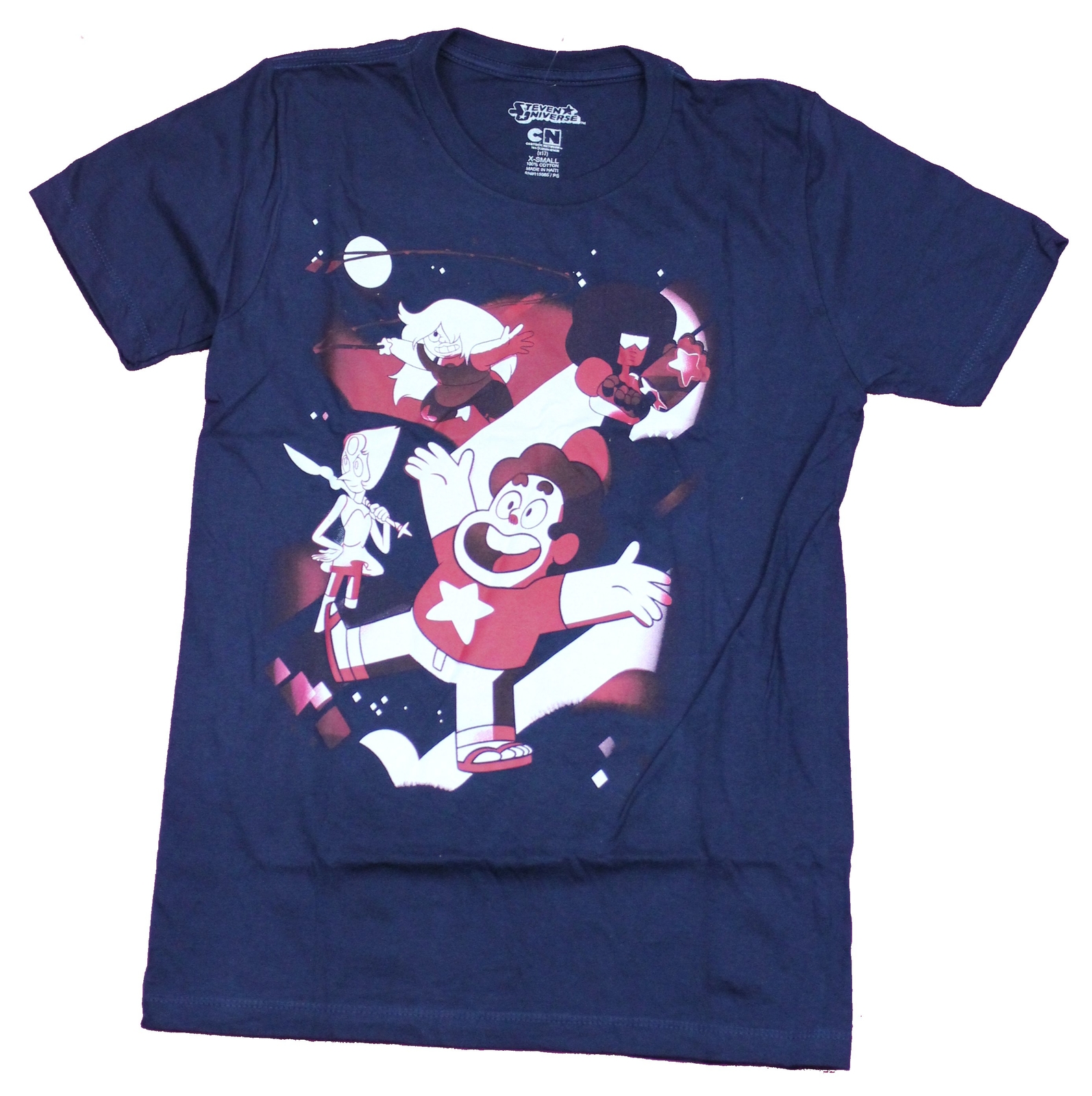 Steven Universe Mens T-Shirt – Steven and the Gems in Space Image