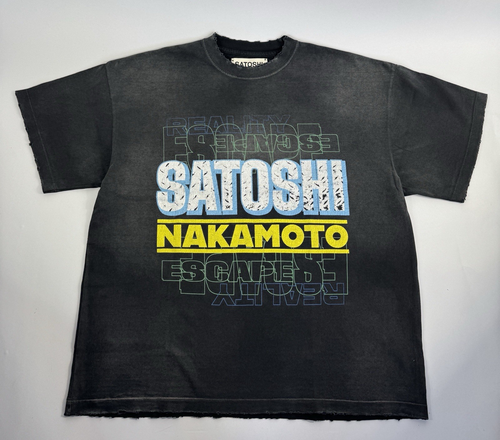 Satoshi Nakamoto – Escape Reality T-Shirt Size: L