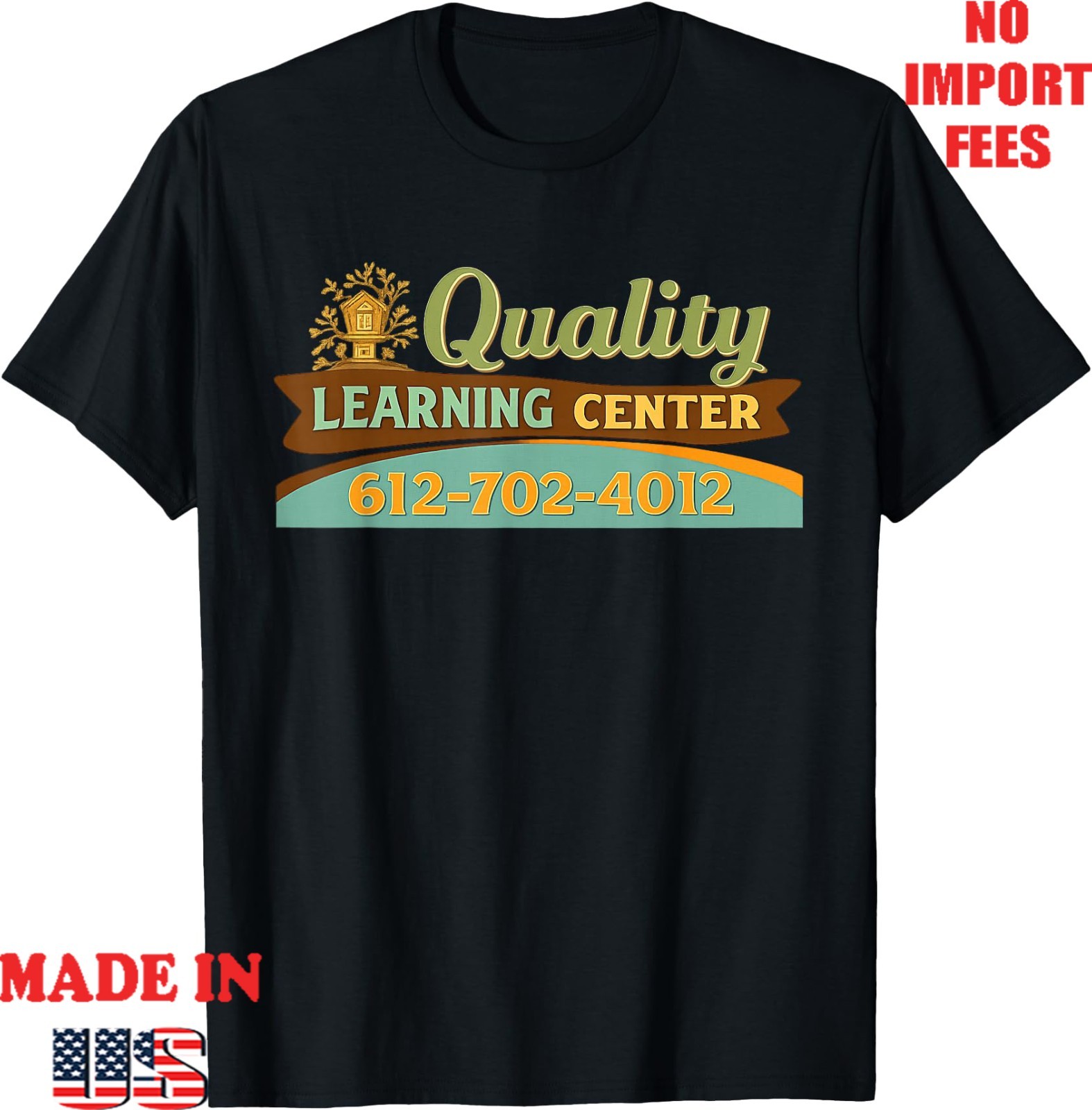 Quality Learning Center T-Shirt, Kid Adult Tee