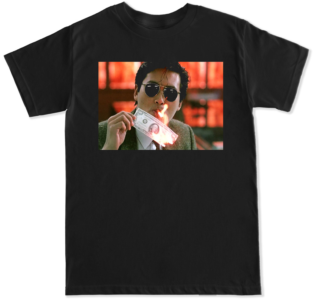 CHOW YUN FAT ASIAN MOVIE FILM LEGEND CLASSIC RETRO FUNNY HUMOR ASIA MENS T SHIRT