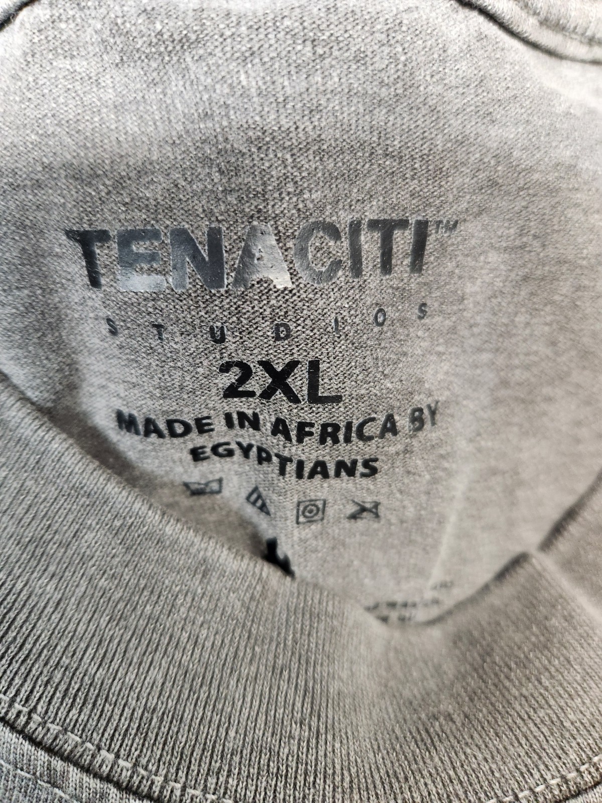 NWOT Tenaciti Studios Heavyweight Tee-Grey Size 2XL – Boxy Streetwear