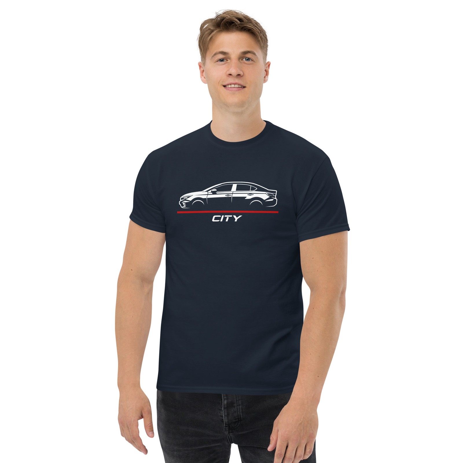 City Retro Turbo Pocket Rocket JDM Custom Graphic Tee T-Shirt Gift