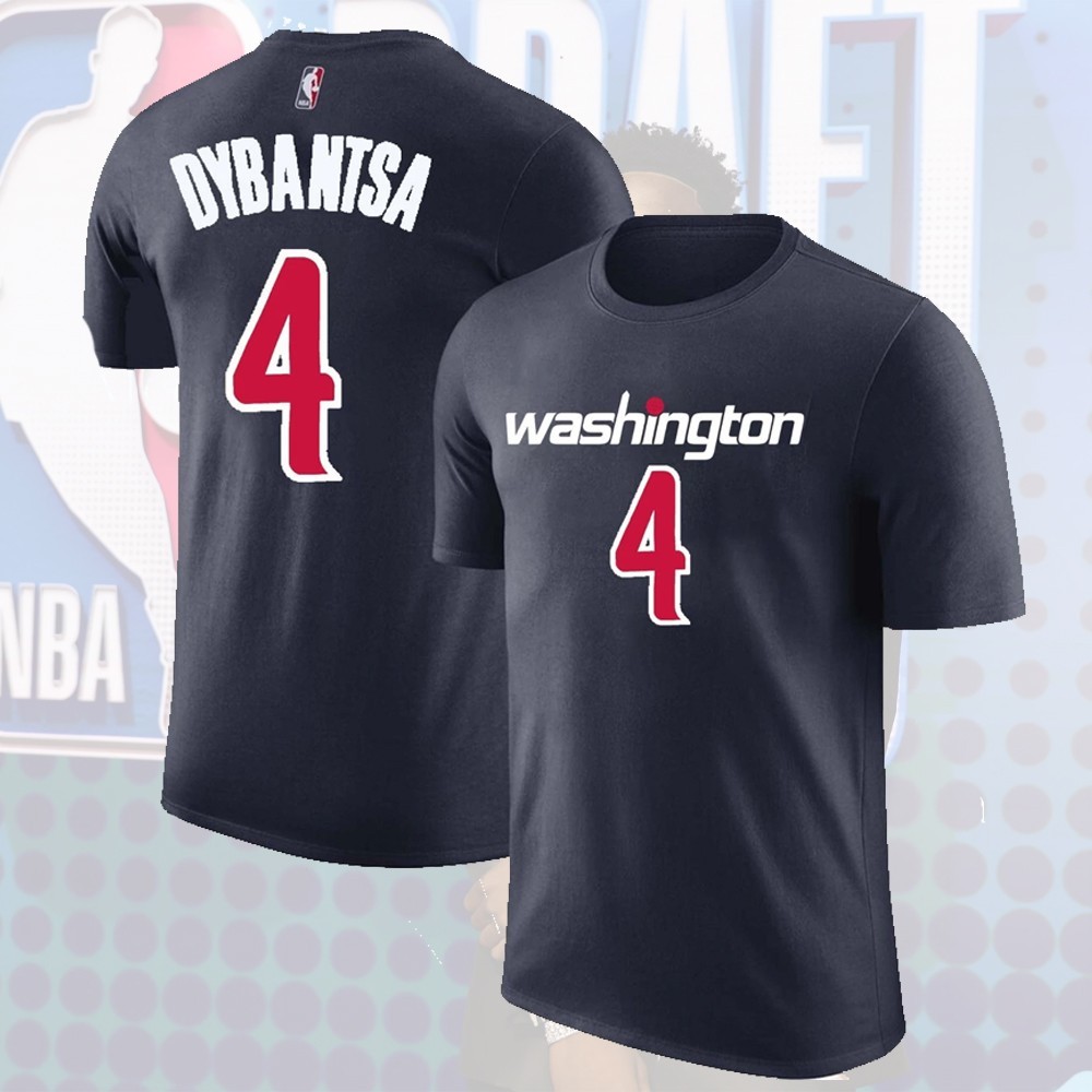 Welcome No.1 Draft AJ Dybantsa #4 to Washington Team 2026 Name and Number Tee