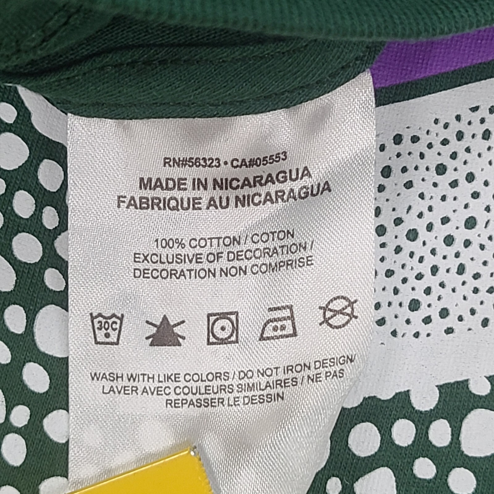 Nike Shirt Mens Extra Large Green Purple Futura White Box Sportswear New Tee XL