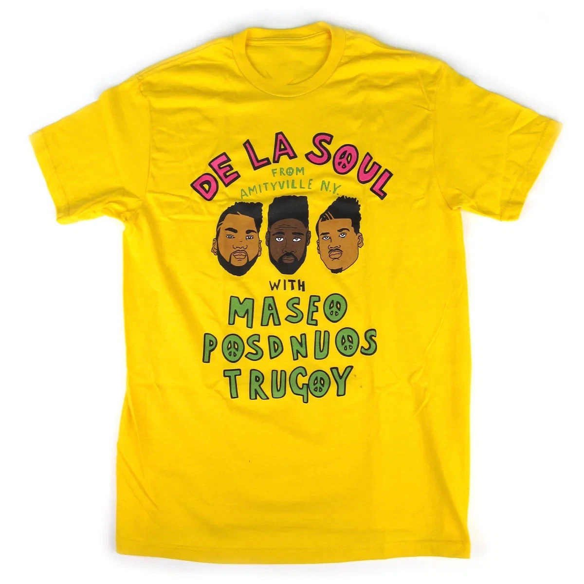De La Soul From Amityville NY T-Shirt Classic Yellow Funny Unisex S-5XL PD1550