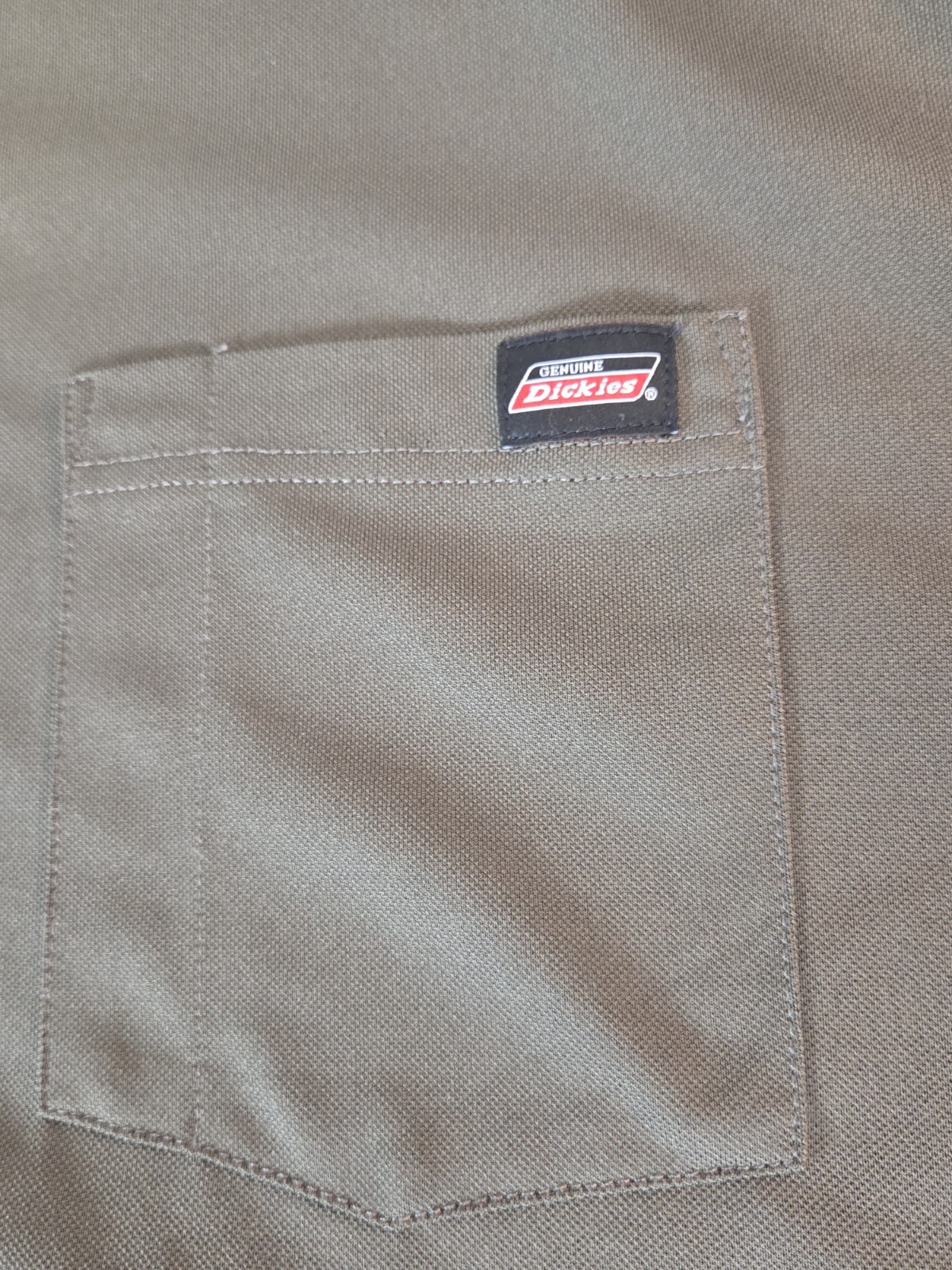Dickies Work Shirt Men’s 3XL Long Sleeve Crewneck Logo Pocket Utility Comfort