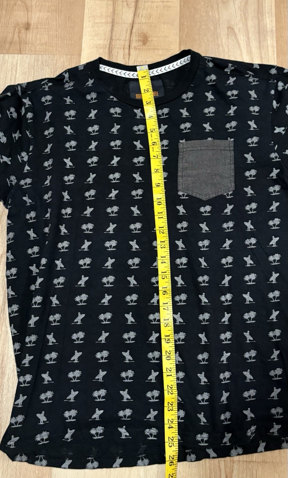 Quilted Giraffe Mens 100% Cotton Made In India Surfer Palm Tree Print XL