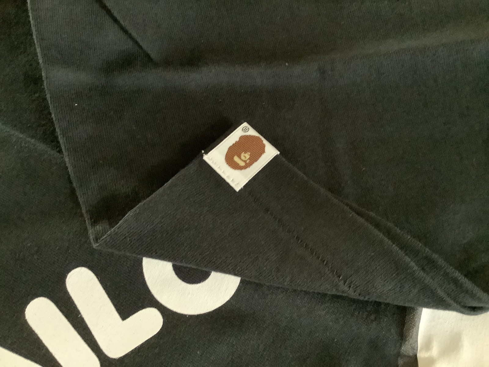 authentic a bathing ape bape Japan Baby milo tee #2 t shirt black M L 2XL new