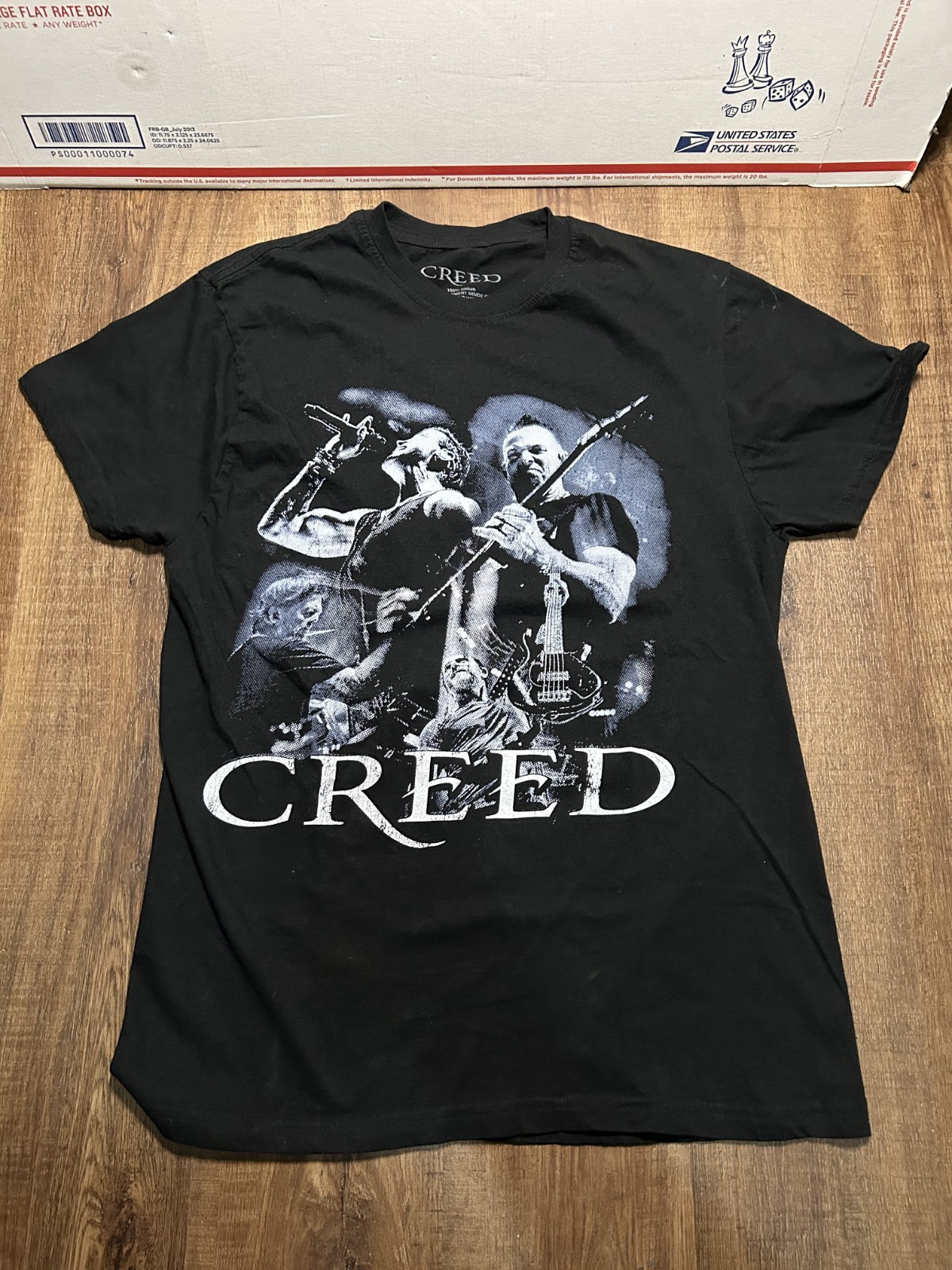 Creed Band 2025 Tour Summer of ’99 Tour Shirt Official Concert Merch Size Small