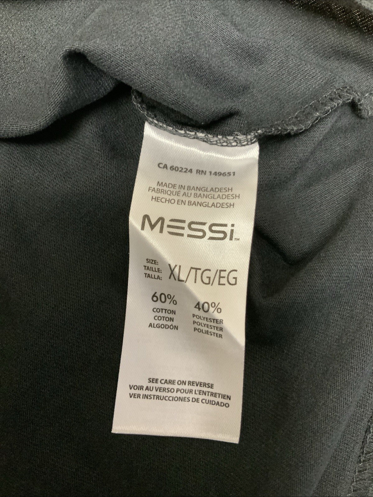 Lionel Messi Inter Miami Argentina Shirt NWT Size XL 60/40 Poly Cotton