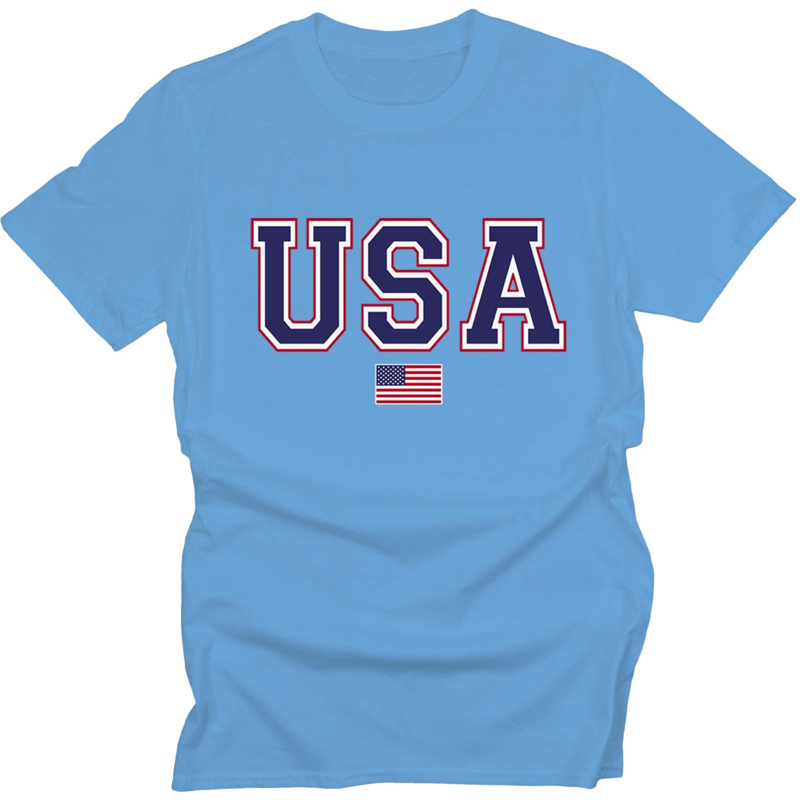 Patriotic American USA Graphic Tee | USA T-shirt | USA Flag T-shirt