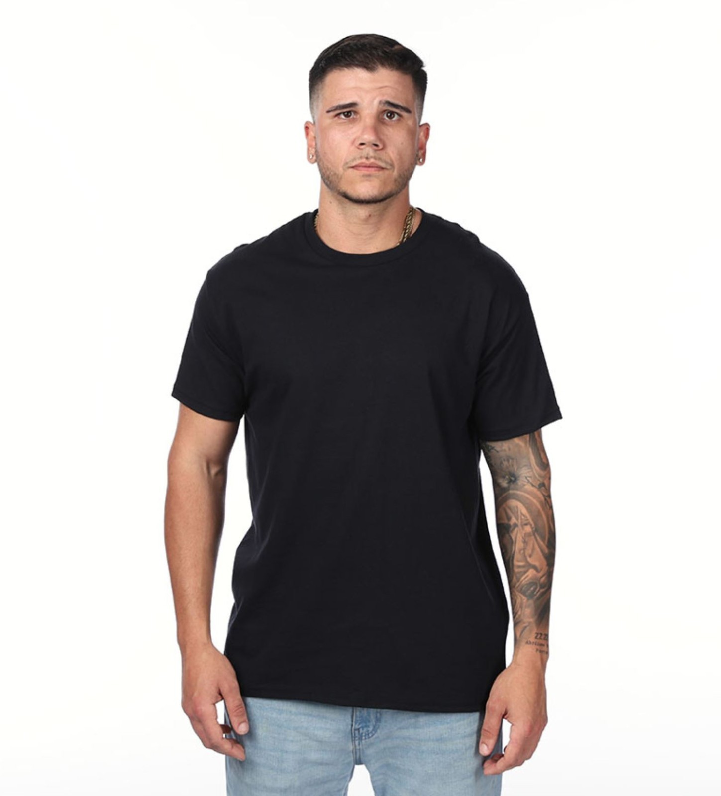 Gildan (5-pack) Bulk Solid Heavy Cotton Short Sleeve Blank Tee T-Shirt S-5XL New