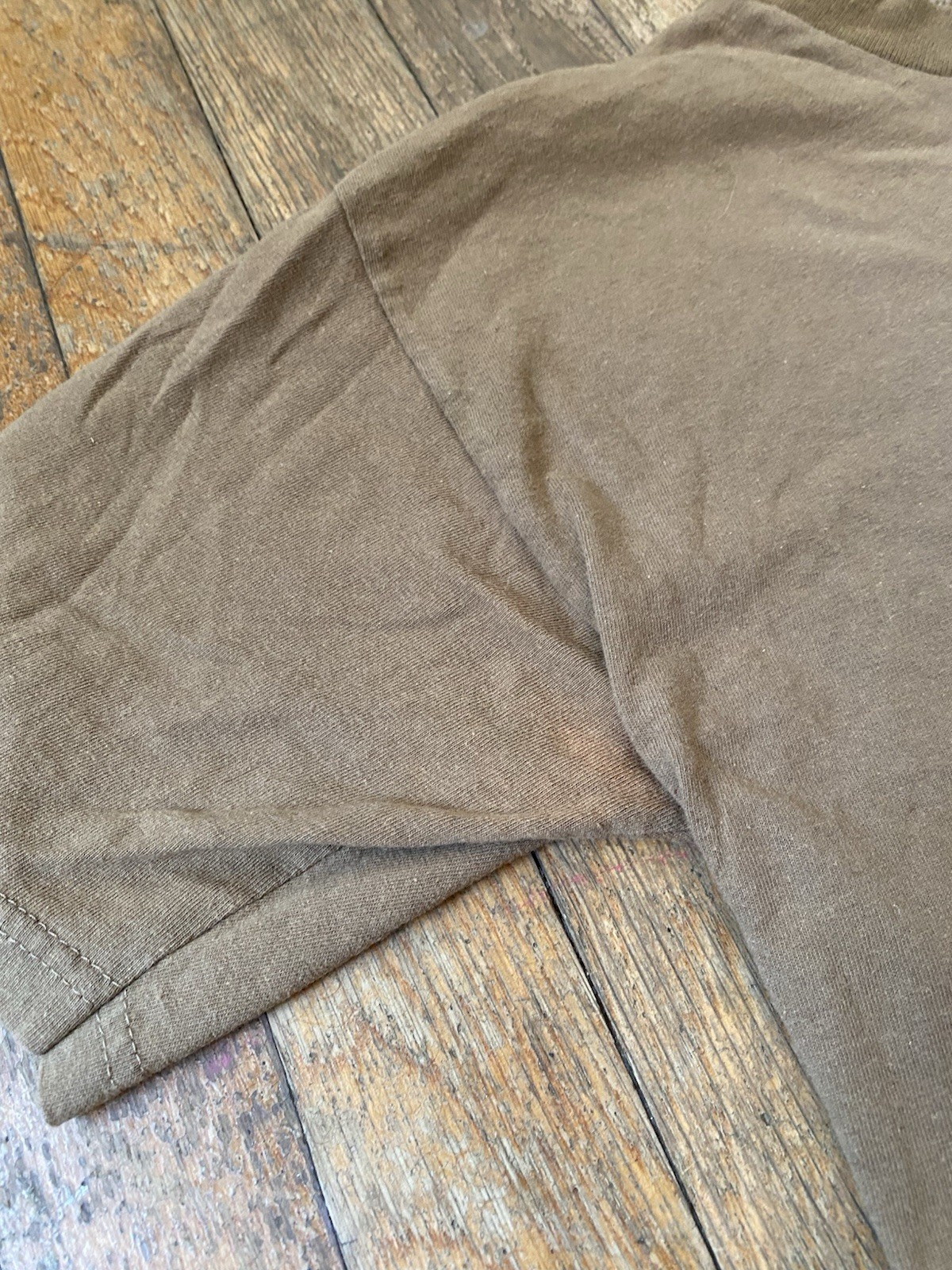 US Military Surplus Mens S Coyote Brown T-Shirt Combed Cotton Tactical Army