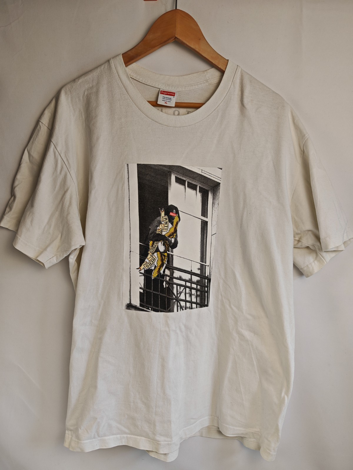 Supreme x Antihero Atmosphere Urine T Shirt XL White Made USA Skate Tee