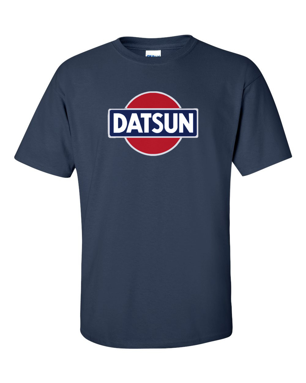 DATSUN Navy Retro Logo T-Shirt 240z 260z 280z ZX 510 Fairlady CLASSIC Tee S-5XL