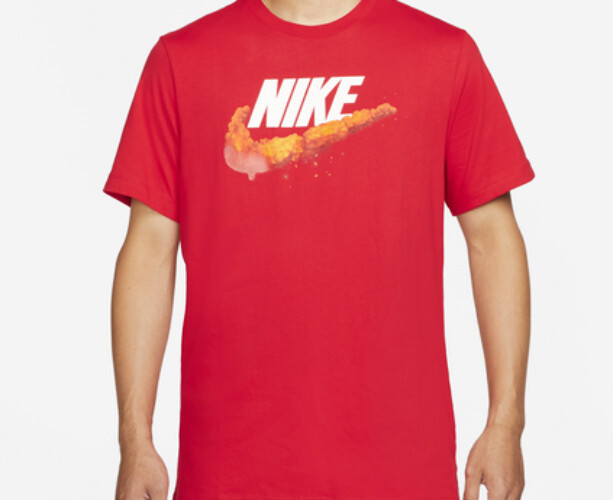 AUTHENTIC NIKE SHRIMP SWOOSH T-SHIRT DM2279-657