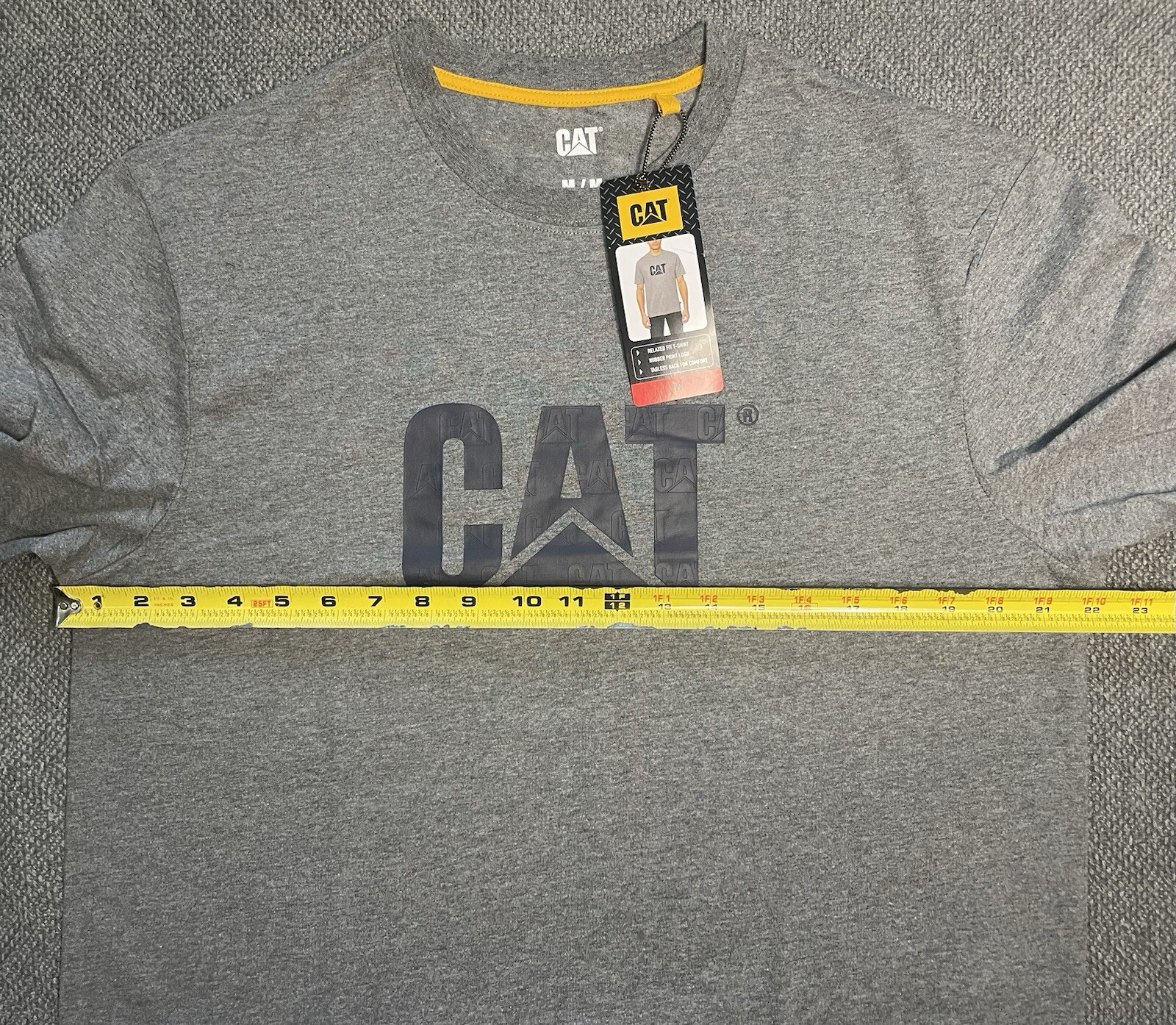 Caterpillar Relaxed Fit Short Sleeve T-Shirt Blue, Gray or Brown NWT