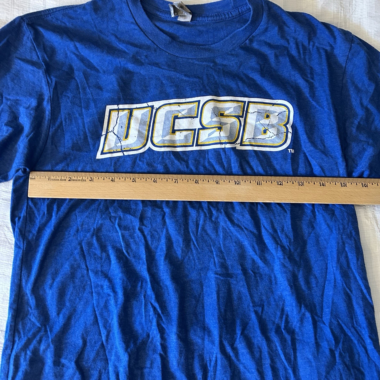 UCSB Men’s Size Small Blue T-Shirt ~ UC Santa Barbara