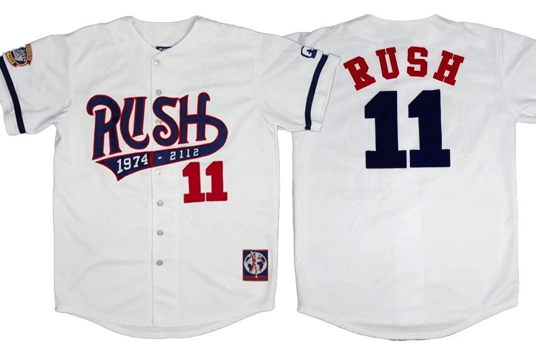 Rush Band Baseball Jersey Reprinted All Size Shirt BB989