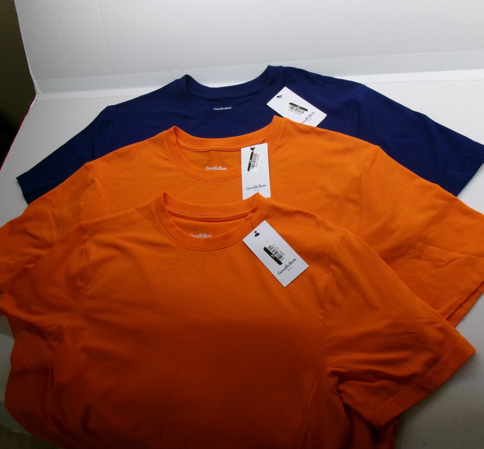 QUALITY Crewneck Short Sleeve T-Shirts COTTON MODAL blend Goodfellow S L or XL