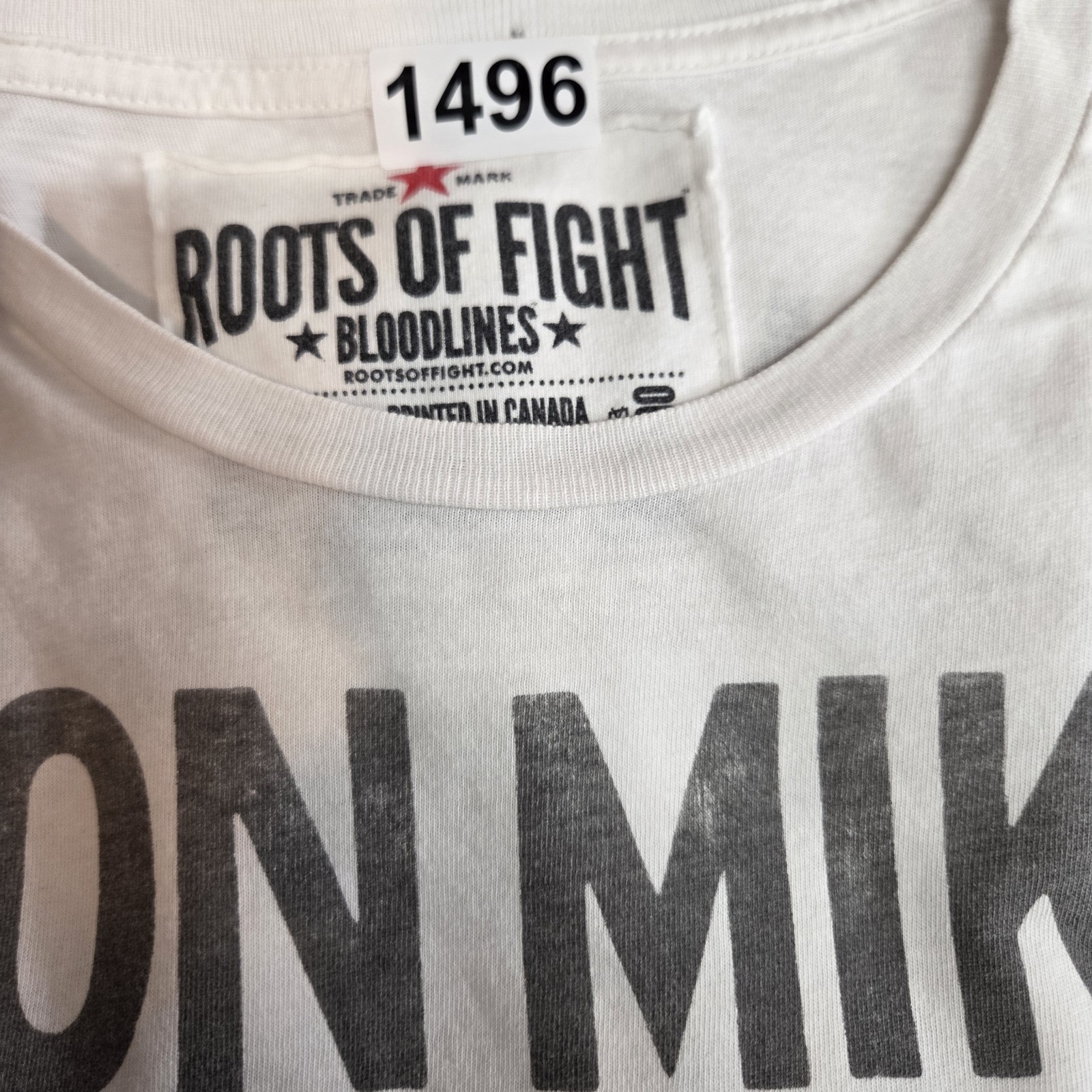 MYTH Size Medium Roots of Fight Iron Mike Tyson CHAMP Shirt 1988 Bloodlines RARE