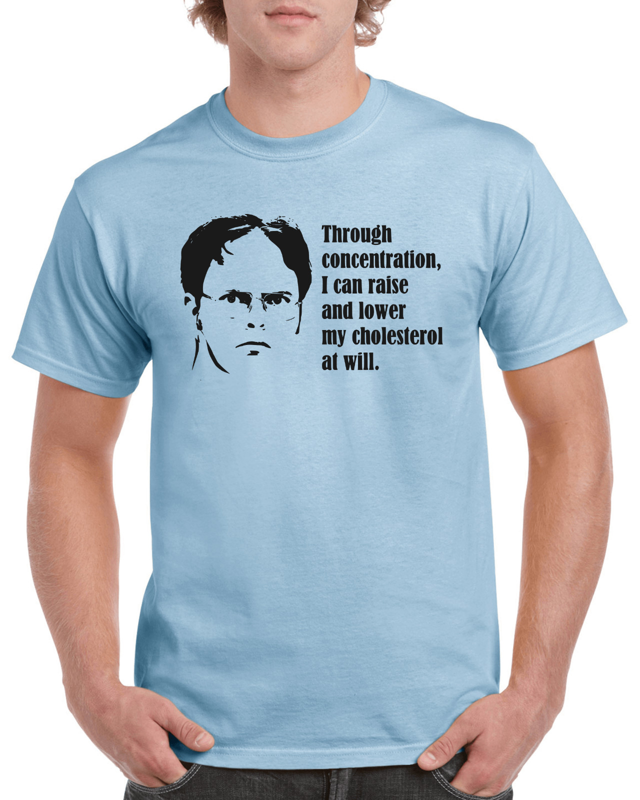 Dwight Schrute Shirt – Funny Dwight Schrute Shirt – Cholesterol The Office Shirt