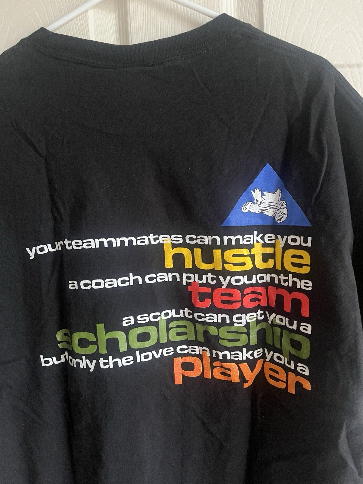 Nike No Routine Football Basketball Pro Combine NYC Men’s Shirt Black XL Vintage