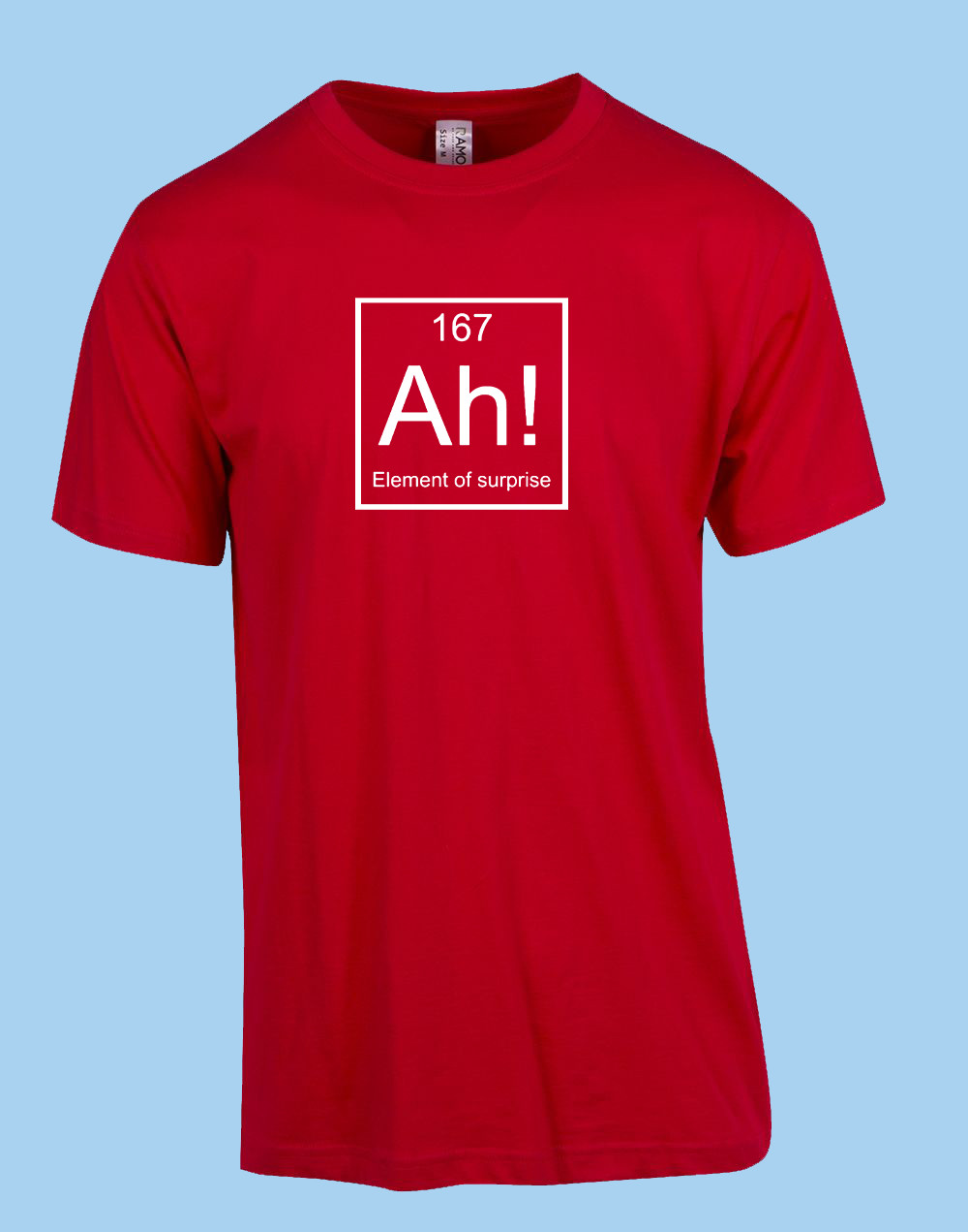MEN WOMENS TEE TSHIRT UNISEX ELEMENT OF SURPRISE BIG BANG SMART GIFT PARTY TABLE