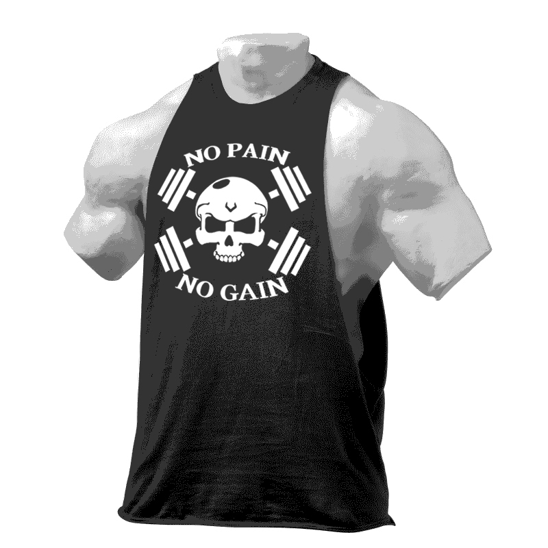 Men’s Gym Summer Bodybuilding Stringer Training Fitness Muscle Tank Top Vest