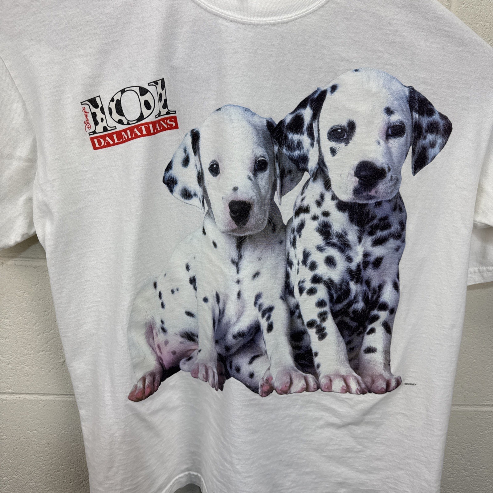 Vintage Disney 101 Dalmatians Movie Promo T Shirt Size 3XL White 90s USA
