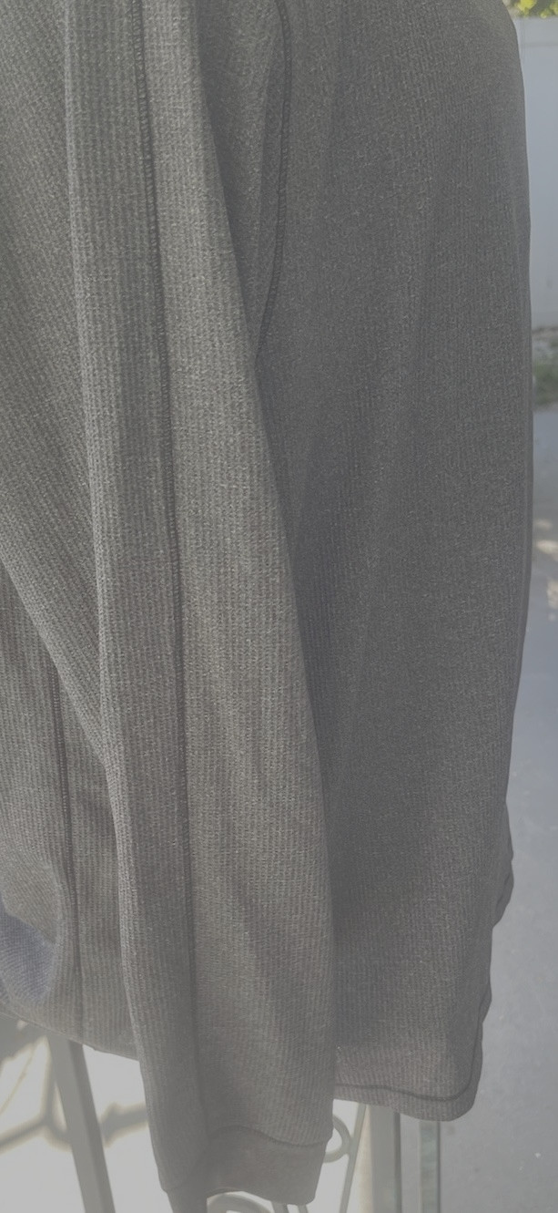 A4 N3165 Men’s Performance T-Shirt XXL Gray Long Sleeve Polyester Cooling Dri-Fi
