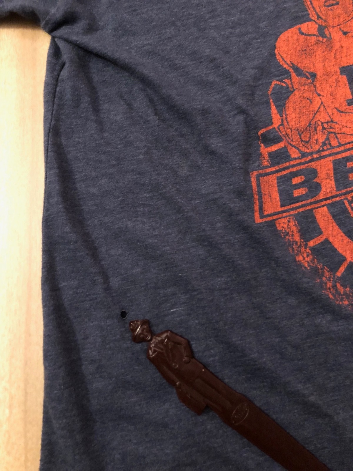 Vtg Throwback 1930/40s Logo Chicago Bears Shirt Wrigley Field Graphic Med/Sm