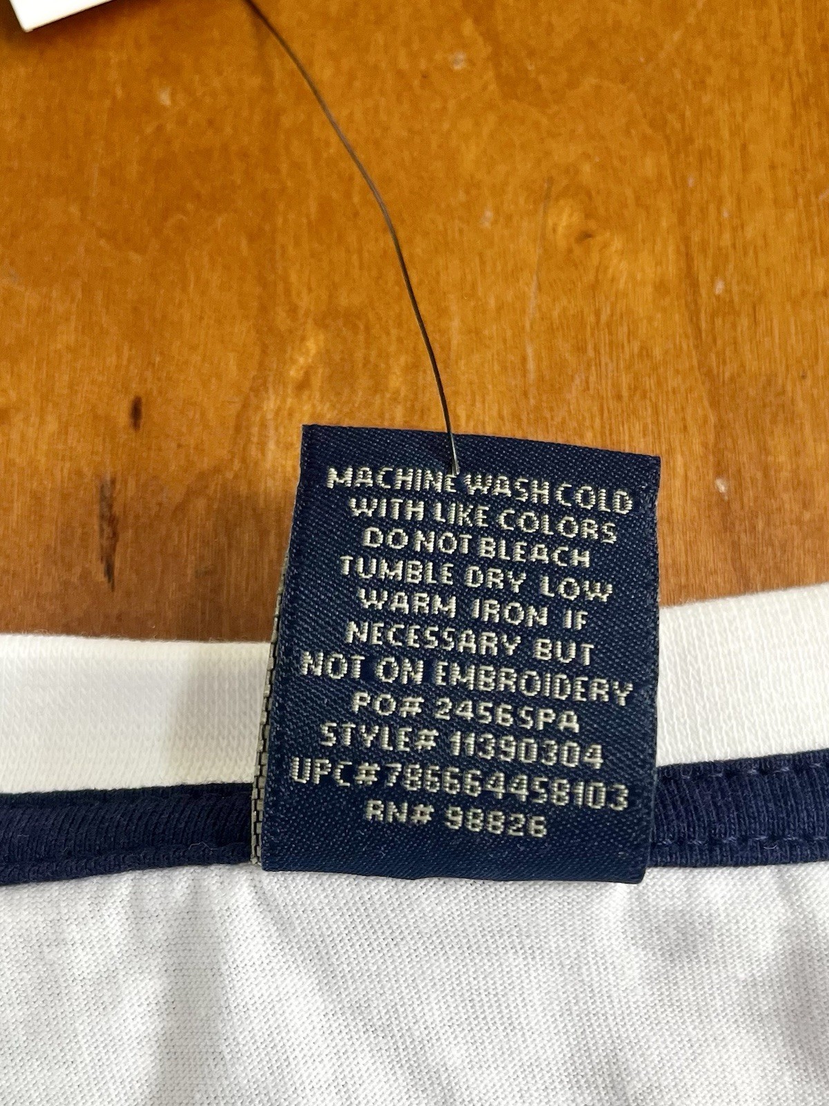 NWT U.S. Polo Assn. Men’s Solid V-Neck Short Sleeve Cotton T-Shirt in White, XXL
