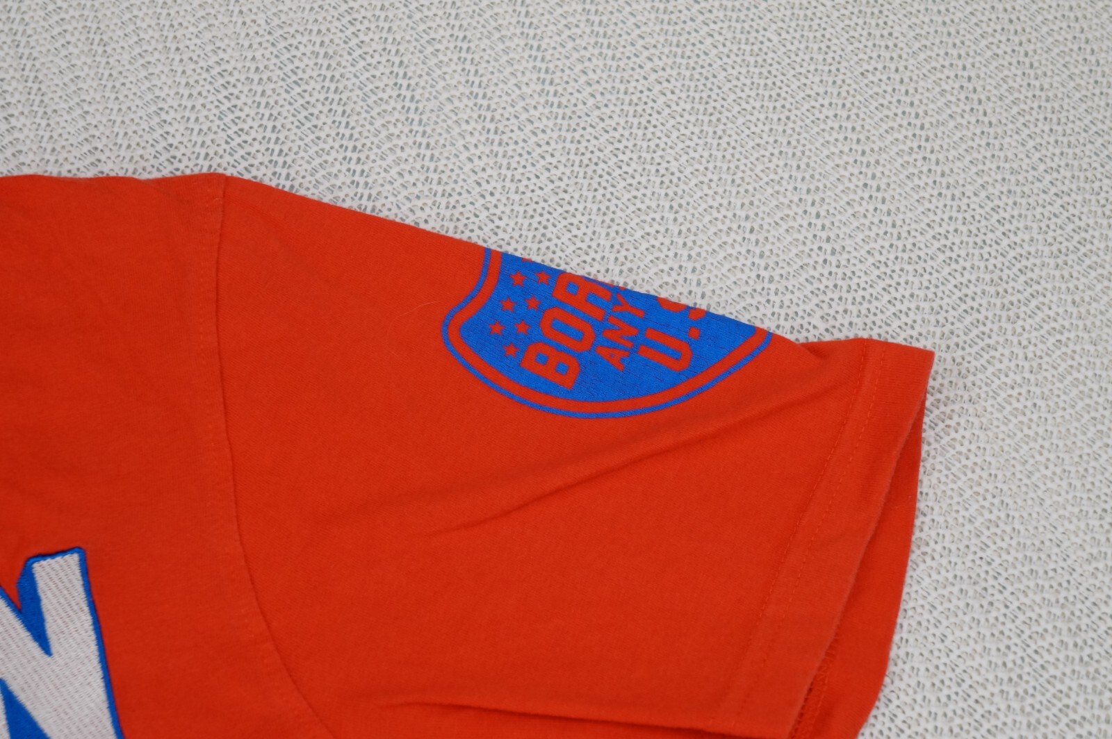 Born Fly Shirt Mens Medium Red Embroidered Stay Fly Hip Hop Streetwear