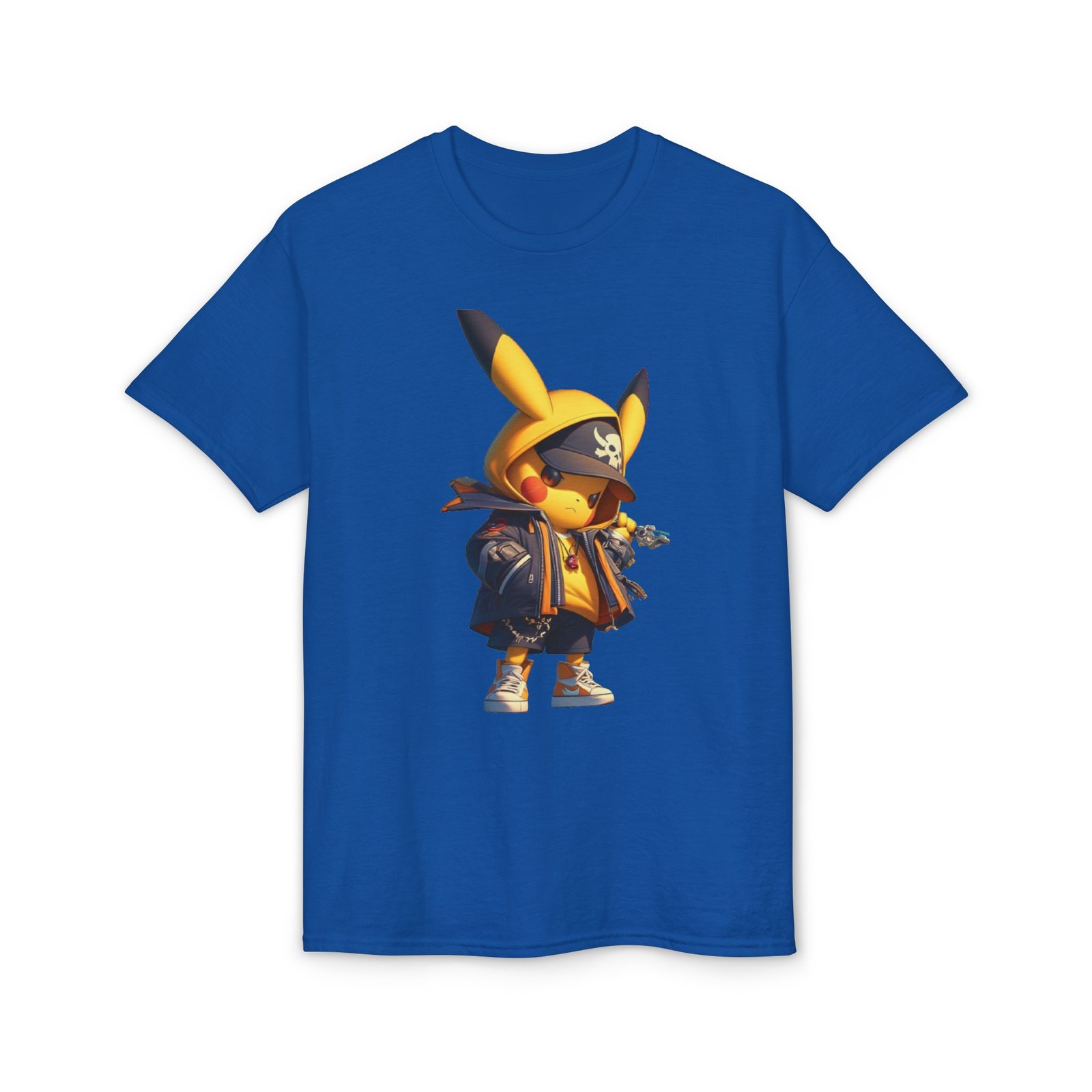 Streetwear Hooded Character T-Shirt | Anime Gamer Tee