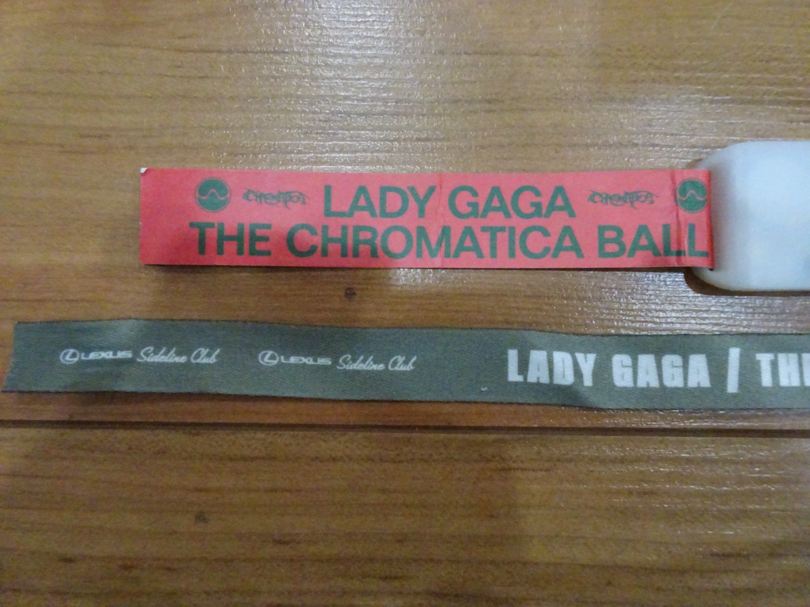Lady Gaga Chromatica Ball Electronic Wristband and ribbon 2022