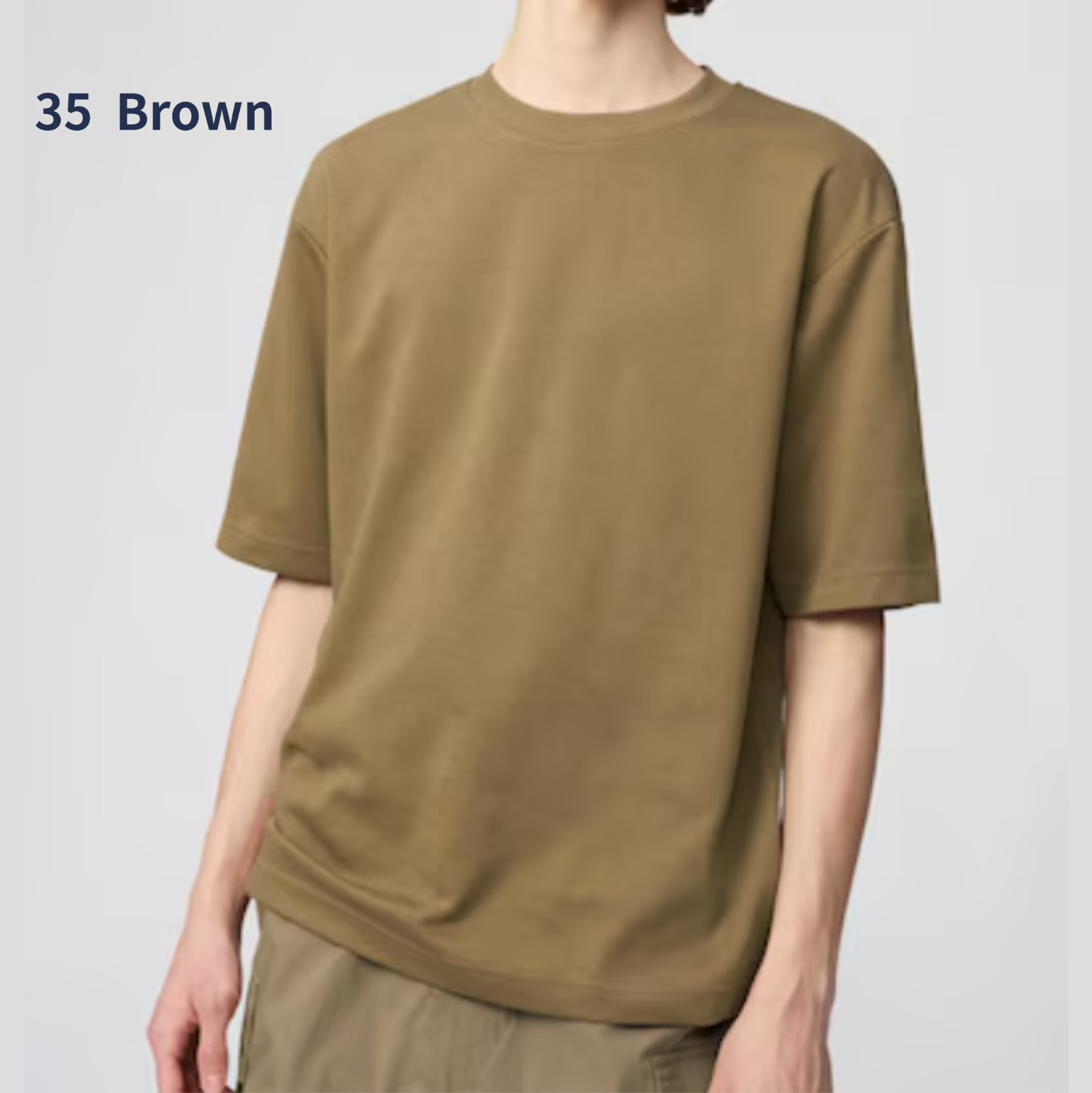 UNIQLO:U AIRism Cotton T-Shirt Long Sleeve 9 colors XS~4XL MEN Unisex Japan