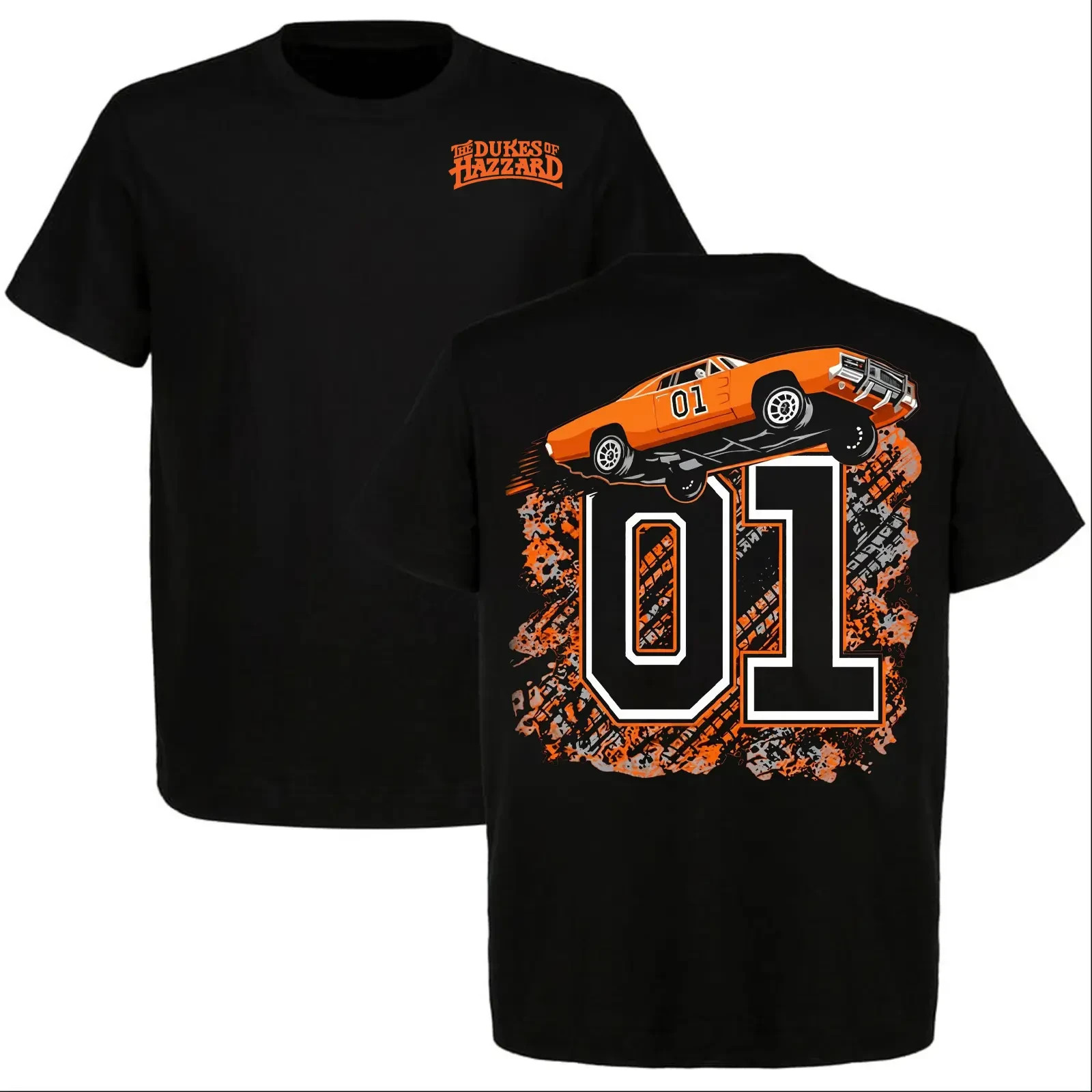 General Lee 01 Muscle Car T-shirt, Dukes of Hazzard Retro Shirt