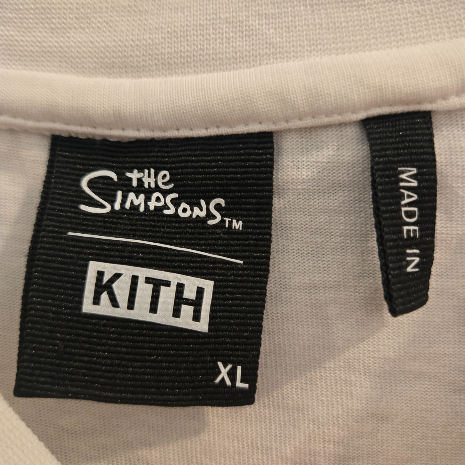 THE SIMPSONS x KITH Collection 2021 Shirt Size XL Streetwear Collab FULL CAST